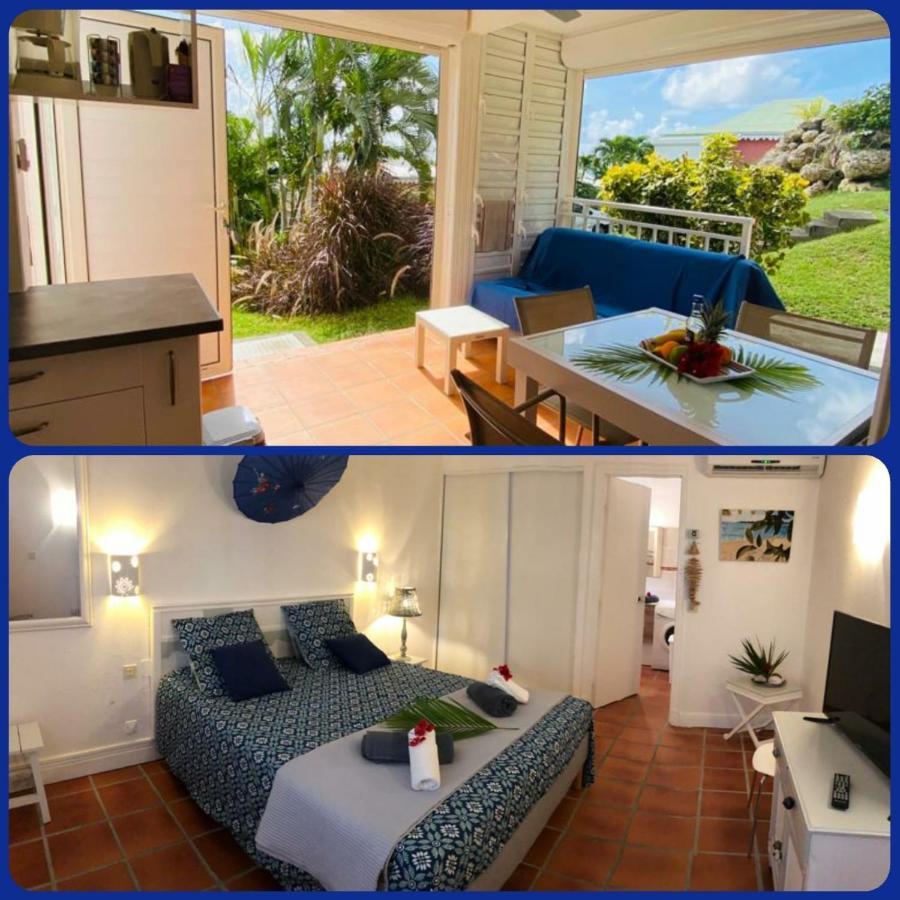 Appartement Rez-De-Chaussee De Villa A 1 Minute De La Plage Saint-Francois  Exteriér fotografie