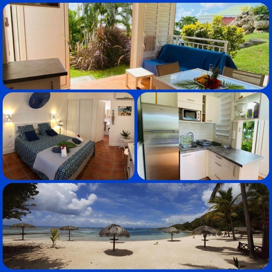 Appartement Rez-De-Chaussee De Villa A 1 Minute De La Plage Saint-Francois  Exteriér fotografie