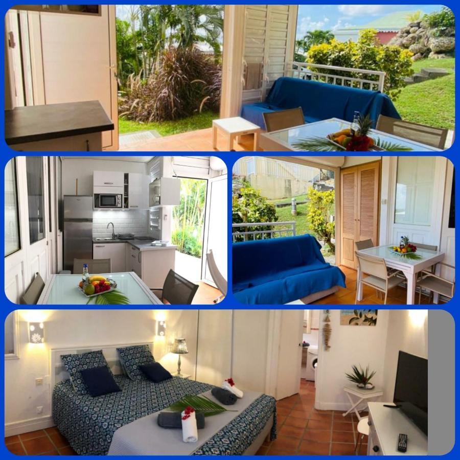 Appartement Rez-De-Chaussee De Villa A 1 Minute De La Plage Saint-Francois  Exteriér fotografie